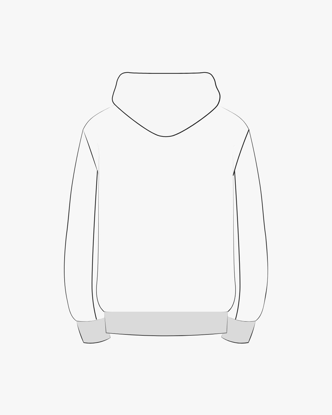 ZWEIFÄRBIGER UNISEX HOODIE-280g (4)