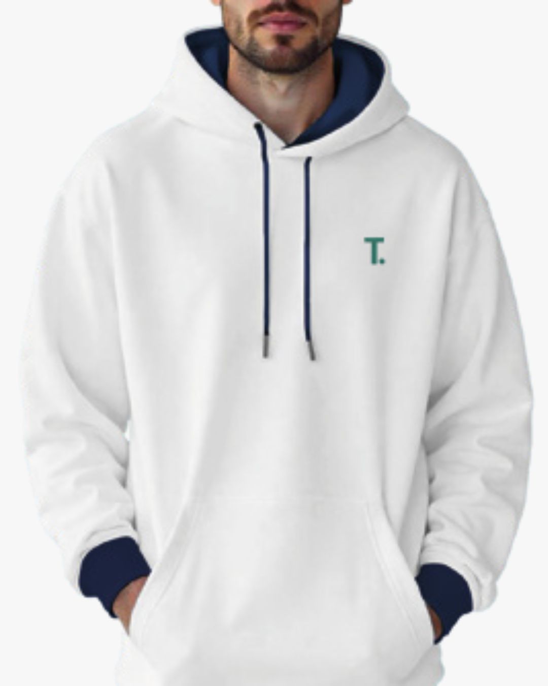 ZWEIFÄRBIGER UNISEX HOODIE-350g (2)