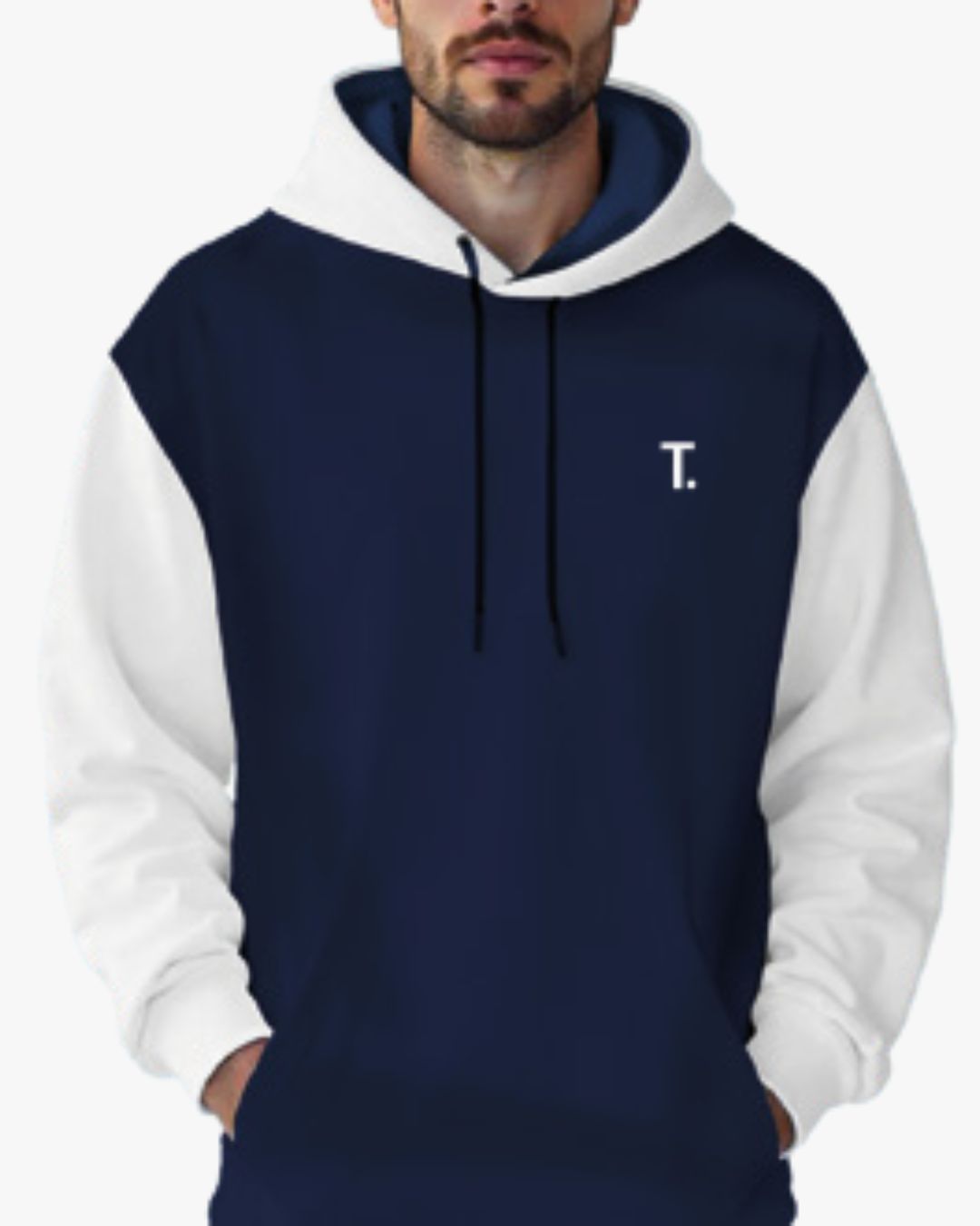ZWEIFÄRBIGER UNISEX HOODIE-350g