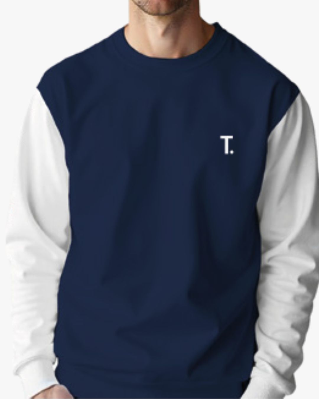 ZWEIFÄRBIGER UNISEX PULLOVER-280g (2)