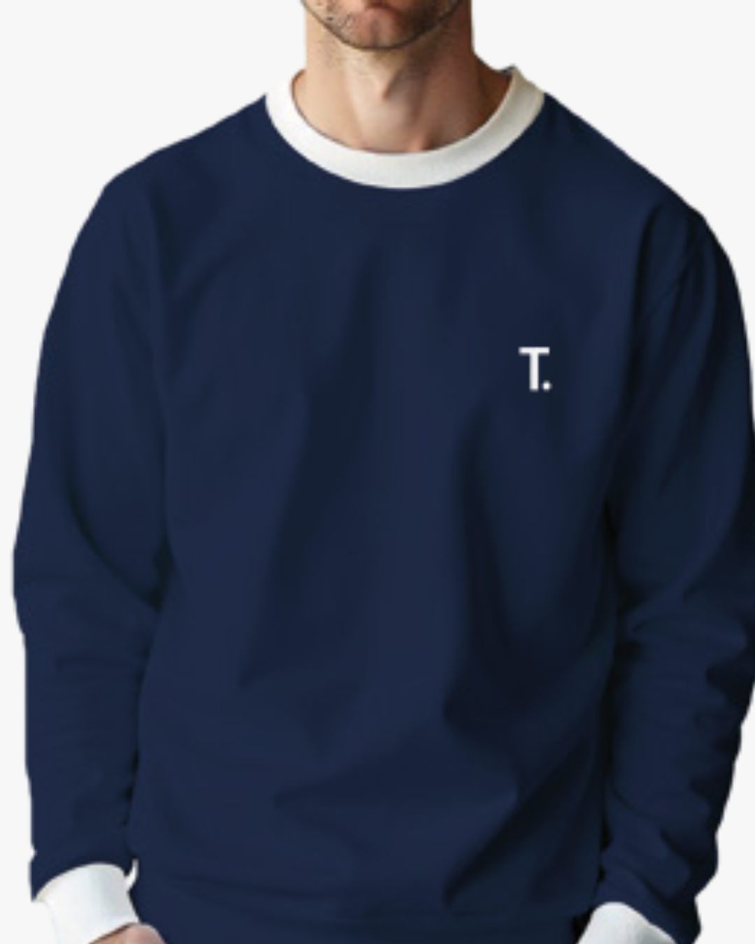 ZWEIFÄRBIGER UNISEX PULLOVER-280g