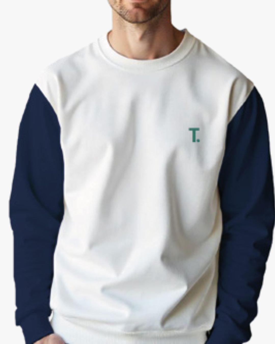 ZWEIFÄRBIGER UNISEX PULLOVER-350g (2)