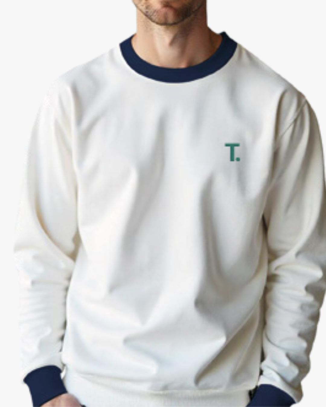 ZWEIFÄRBIGER UNISEX PULLOVER-350g