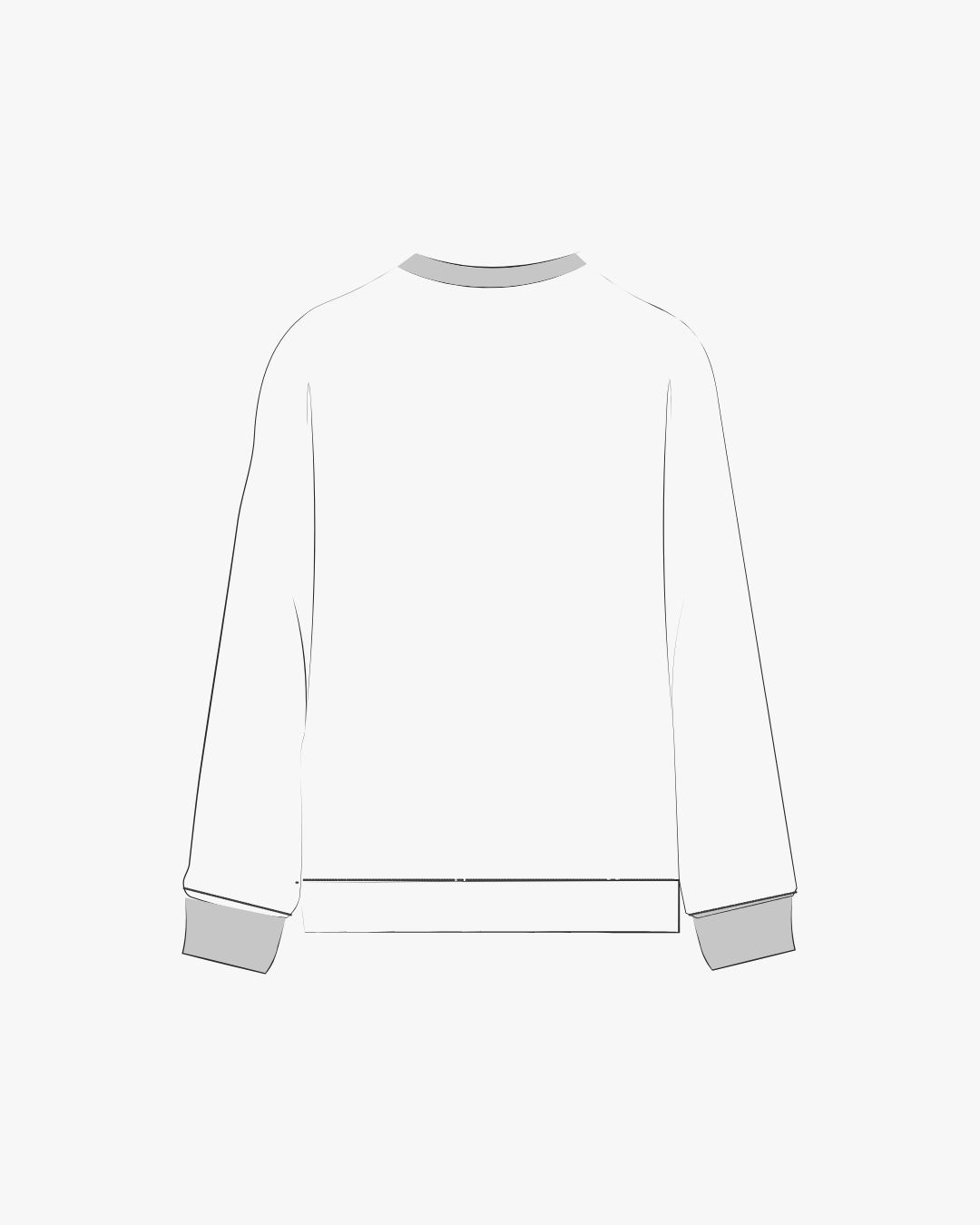 ZWEIFÄRBIGER UNISEXPULLOVER-280g (2)