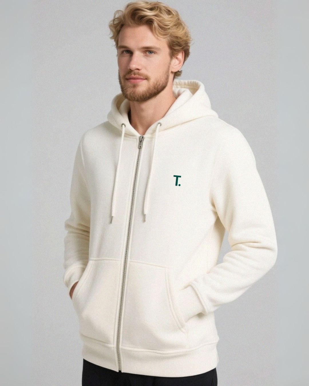 UNISEX ZIP HOODIE-350g
