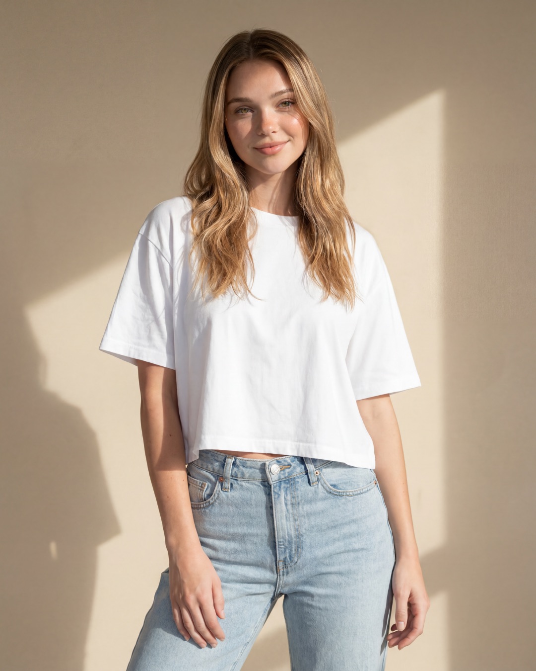 Textilpartner E-Commerce Pictures - Oversized Crop-Top 220g