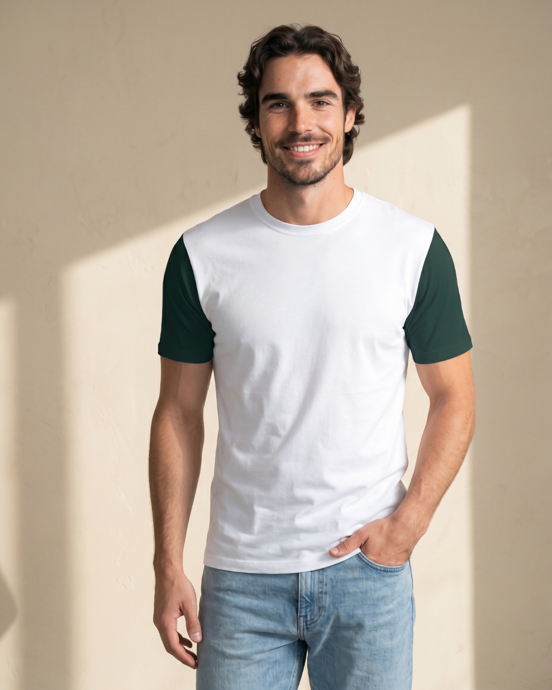 Textilpartner E-Commerce Pictures - Unisex Bi-Color T-Shirt 180g